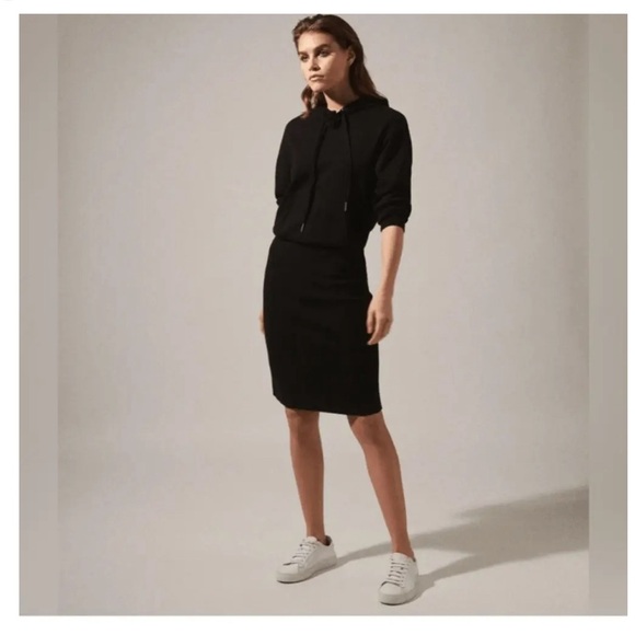 NWT Reiss Jodie Knit Hoodie Sweater Dress size M - Picture 2 of 10